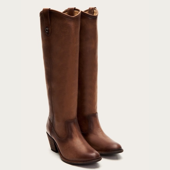 Frye Shoes - FRYE Jackie button boots with heal size 7!! NEW!!